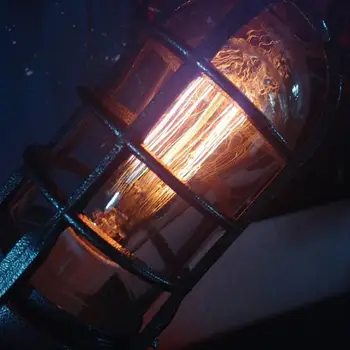 Kreative Raket Skib Lampe Steampunk Hjem, Kontor, Skrivebord Nat Lampe Decoractive Natbordet Lys Til Soveværelse Indretning Gaver