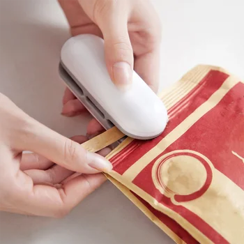 Mini Forsegling Maskine Køkken Opbevaring og Organisering Bærbare Husstand plastpose Sealer Stick Sealer at Holde Mad Frisk