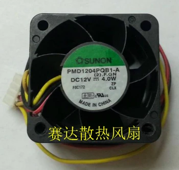 Original Sunon PMD1204PQB1-F DC12V 4W 40*40*28MM 4CM Hastighed ventilatoren