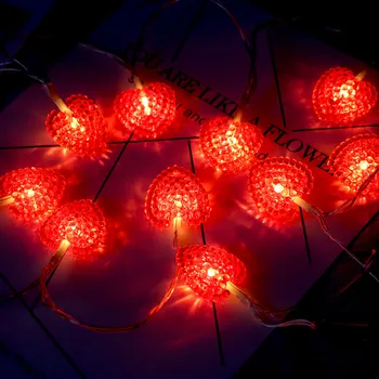 Valentine ' s Day begrænsninger Kærlighed lampe string Romantisk soveværelse LED batteri lys string Fest udsmykning DIY Gaver veninder