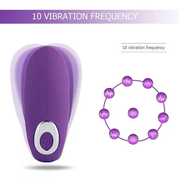 Trådløs Fjernbetjening Hoppe Æg 10 Frekvens Mute-Vandtæt Vibrator Kvindelige Onani Massageapparat Sex Legetøj