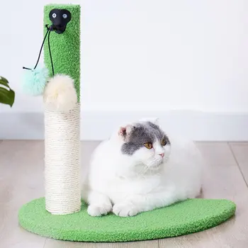 Søde Blade Kat Træ Legetøj med Bolden Skraber Indlæg til Katte Killing æbletræ Cat Toy Beskytte Møbler Hurtig Levering