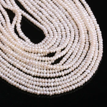 Naturlige Ferskvands Kulturperler Perle Perler Oblate Fine Perler til Smykker at Gøre DIY Elegant Halskæde og Armbånd Tilbehør 13