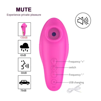 10-Mode Sutte Finger Vibratorer Voksen Produkter Sex Legetøj til Kvinder Klitoris Stimulator Nipple Sucker Bryst Massage-Maskine Shop
