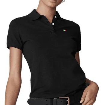 Sommeren Nye Stil Kvinder Kort-Langærmet Polo Shirt, Kvinders Revers Bomuld Polo Shirt, T-Shirt, Fashionable Slank Skjorte Sport