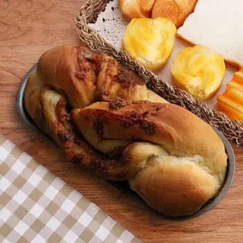 Kage form brødform Oval Toast Brød Formen Muffin Formen Carbon Stål, Brød, Konditori-Bagning Bageforme DIY Non Stick Gryde Bagning Leverancer