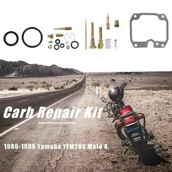 Carb Repair Kit for Yamaha YFM200 YFM 200 Moto 4 1986-1989 ATV Carb Genopbygge