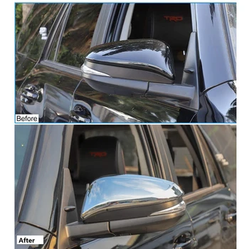 Side Mirror Cover for Toyota 4Runner-2020 Bil bakspejl Dekoration Dække Trim Stribe Tilbehør