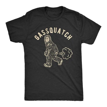 Herre Gassquatch Tshirt Sjove Prutte Sasquatch Bigfoot Sarkastisk Graphic Tee