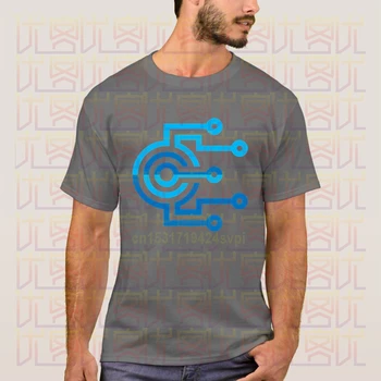 Nyeste 2020 Sommeren Digital Processor Computer Cpu Vektor Logo- Cotton Crewneck Populære T-Shirt Homme, Tops Tees S-4XL