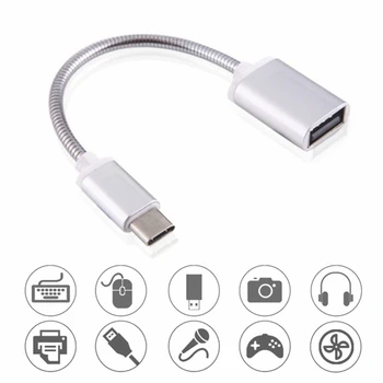 USB-3.1 Type C han Til USB 2.0, EN Kvindelig OTG Oplader Adapter Kabel Data Ledningen Til Sansumg LG Sony HTC Xiaomi Andriod Mobiltelefoner