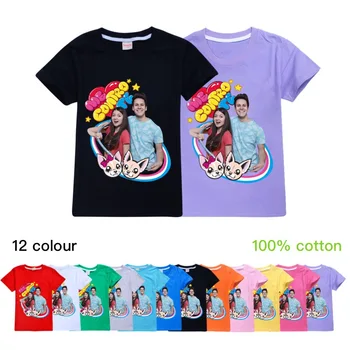 Fashion New MIG STY TE Tegnefilm baby girls T-Shirts, Børn Tøj, børnetøj drenge bomuld kostume jul t-shirt