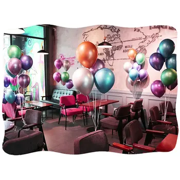 50 Pc ' er Fortykket Perlemors Metal Ballon 12 tommer Oppustelige Helium-Ballon til Fødselsdag Bryllup Fest Dekoration