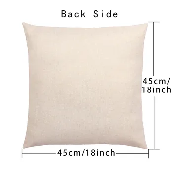 Monkey Business Decorative Pillow Cushion Covers Square Plant Pillowcase for Sofa Cotton Linen Pillow Cover