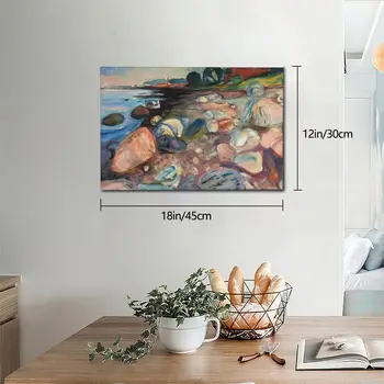 Munch-Maleri, Lærred, Boligindretning Billeder Nyankomne Sjove Rum Udsmykning