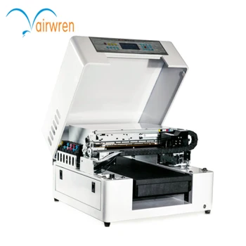 Engros-Pris Automatisk UV-Print Maskine i A3-Størrelse 6 Farve, Flatbed Digital UV-Printer
