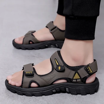 Homme sko sandale rasteira sandalia der arbejder casa mand deportivas størrelse vietnam hombre for fladskærms para cuero sandel 2020 masculina de