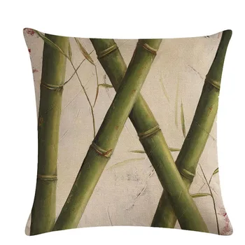 Tropiske Planter Mønster Dekorative Puder, Pudebetræk, Sengetøj, Pude Dække Smide Pude Sofa Dekoration Pillowcover
