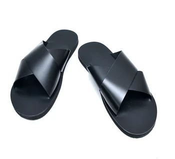 Sommeren mænds sandaler mode pu-læder i høj kvalitet daglige afslappet, behageligt lys sandaler
