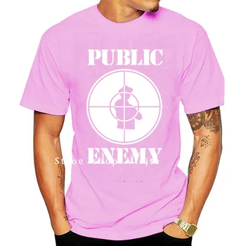 Ny Stil Public Enemy Logo T-Shirt t-Shirt i Klassisk Tilpassede Design For Mænd, Kvinder Tshirt