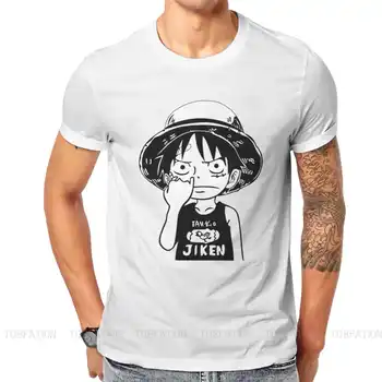 Anime Picking Næse Hipster T-Shirts Ét Stykke Ruffy Chopper Zoro Nami Usopp Strå Hat Mandlige Stil Stof Streetwear T-Shirt Med O Hals