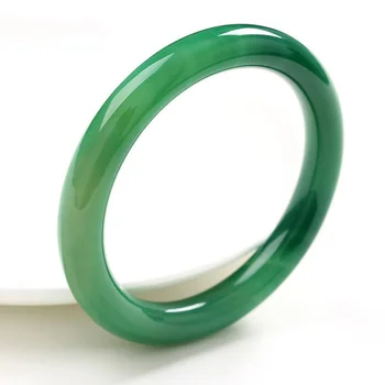 Naturlige Jade armbånd Armbånd Charme Smykker Mode Tilbehør Hånd-Udskåret Jadeite Jadeite til Kvinder, Mænd