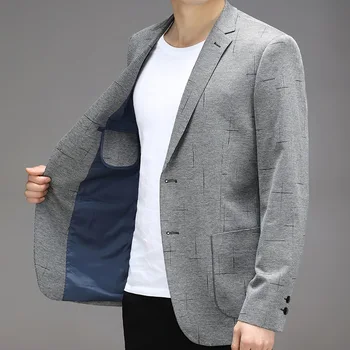 BOLUBAO Business Casual Blazer Jakke Mænd Mode Slim Simple Suit Blazer Mænd Brand af Høj Kvalitet, Komfortable Blazere Pels Mandlige