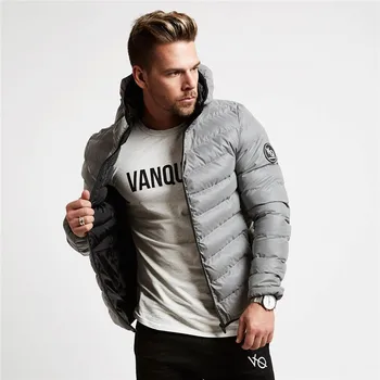 Vinter fashion streetwear mænds bomuld tøj og tyk pels afslappede udendørs mænds lynlås mænds jakke